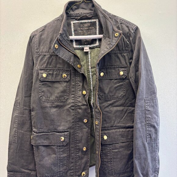 JCREW ARMY GREEN JACKET - Picture 1 of 3